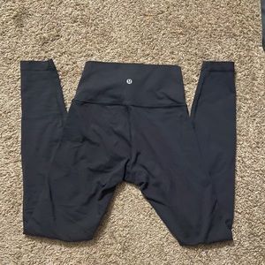 Size 4 Lululemon Black leggings